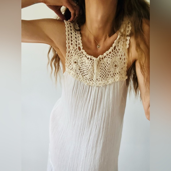 Vintage Cotton Gauze Dress - Picture 4 of 4